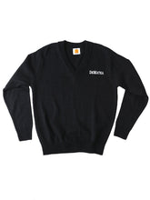 Load image into Gallery viewer, Navy Long Sleeve Sweater with Logo
